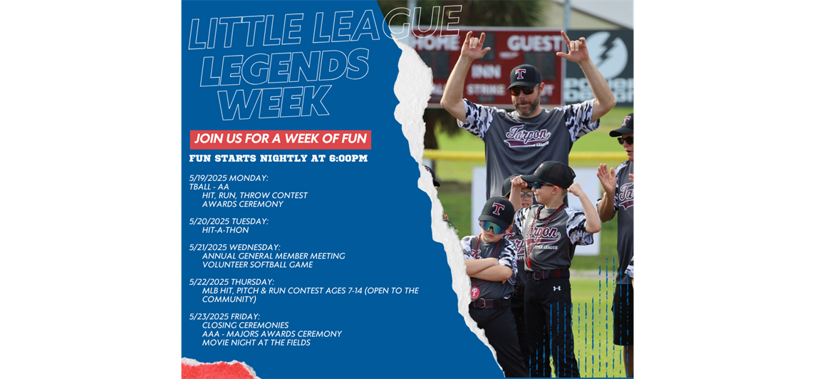 Little League Legends Week