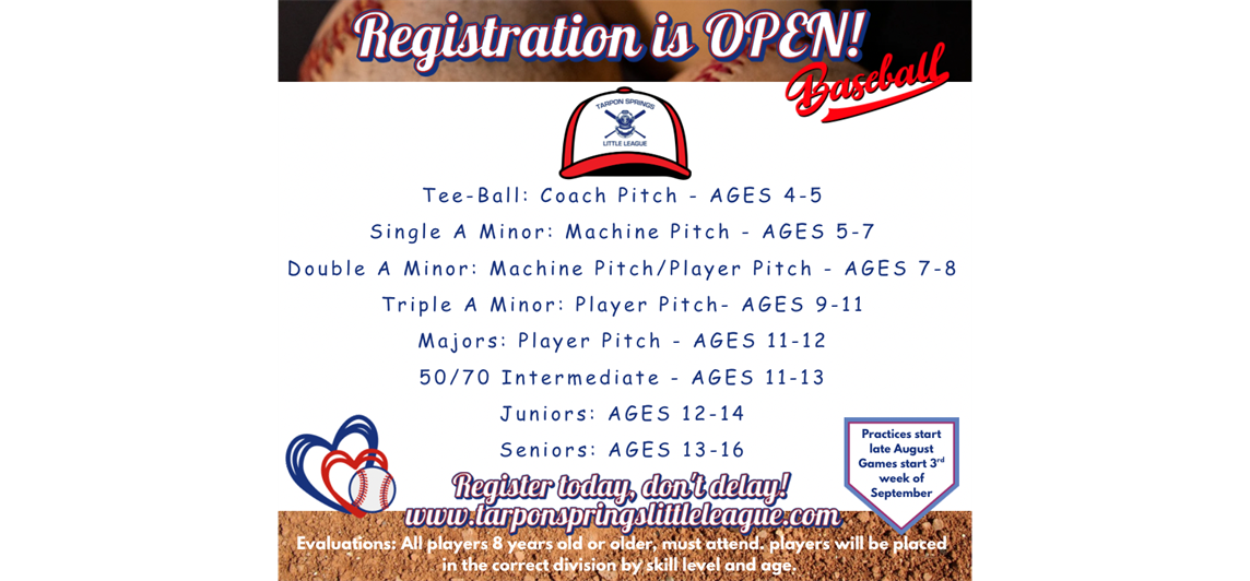 Registration is OPEN