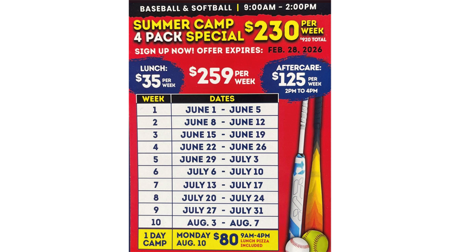 The Hitting Academy Summer Camp 2026